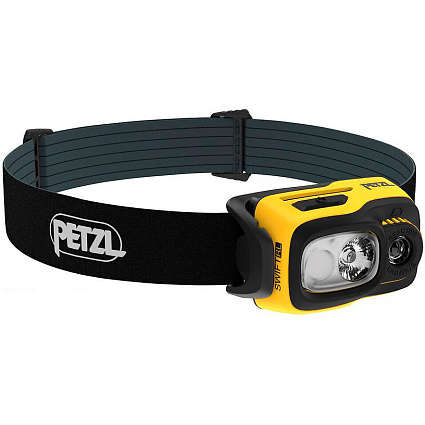Налобный фонарь Petzl Swift RL, черный/желтый Фото 1