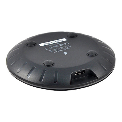 Беспроводное зарядное устройство EnergEA WiDisc 75, черный (WIDISC-75) Фото 2