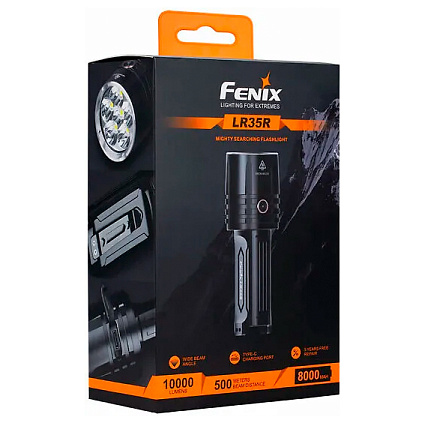 Фонарь Fenix LR35R, черный Фото 9