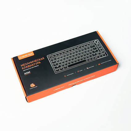 Клавиатура CyberLynx AG84, черные свитчи, серый Фото 12