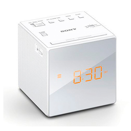 Радиобудильник Sony ICF-C1W, белый Фото 1