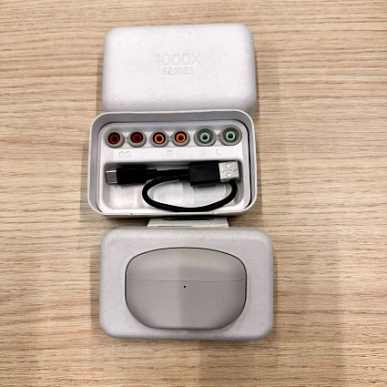 Беспроводные наушники Sony WF-1000XM5, серебро Фото 4