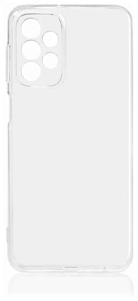Силиконовый чехол для Samsung Galaxy A23, прозрачный Фото 1