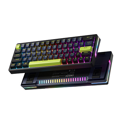 Клавиатура CyberLynx AG63, черные свитчи, фиолетовый Фото 1