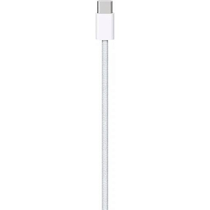 Apple USB-C для зарядки (1 м) в оплетке, белый Фото 1