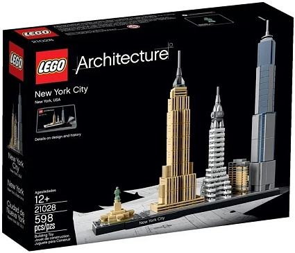 Конструктор LEGO Architecture 21028 Нью-Йорк Фото 1