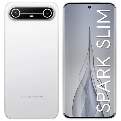 Смартфон Tecno Spark Slim 8/256 ГБ, белый Фото 2