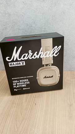 Беспроводные наушники Marshall Major V, бежевый Фото 2