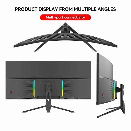 Монитор Reletech G34WQ, черный Фото 9