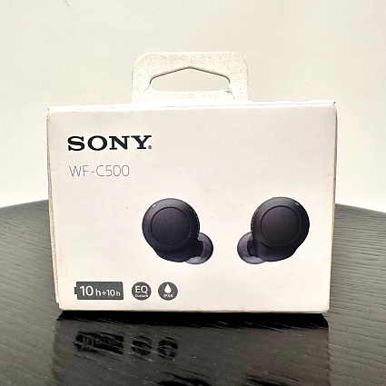 Беспроводные наушники Sony WF-C500, черный Фото 2