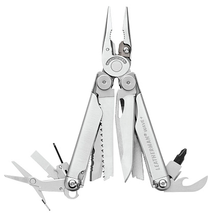 Мультитул Leatherman Wave Plus, серебристый Фото 1