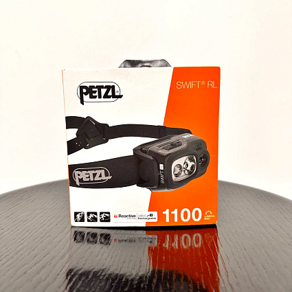 Налобный фонарь Petzl Swift RL, черный Фото 2