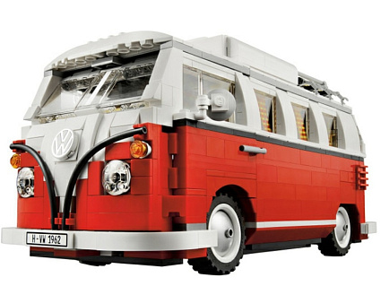 Конструктор LEGO Creator 10220 Туристический трейлер Фольксваген Т1 Фото 3