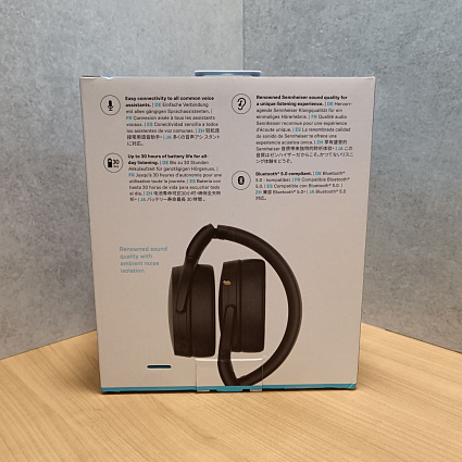 Беспроводные наушники Sennheiser HD 350BT, черный Фото 4