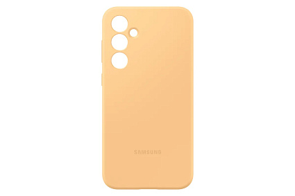 Чехол-накладка Samsung Silicone Case S23 FE, абрикосовый (EF-PS711TOEGRU) Фото 4