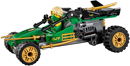 Конструктор LEGO Ninjago 71700 Тропический внедорожник, 127 дет. Фото 4