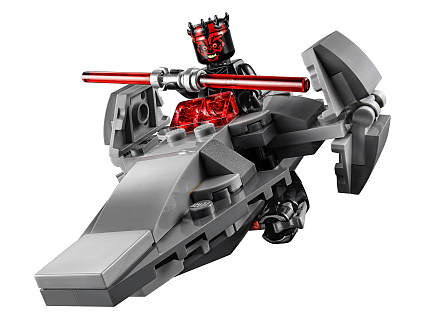 Конструктор LEGO Star Wars 75224 Микрофайтеры: Корабль-лазутчик ситхов Фото 3