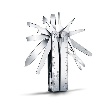 Мультитул Victorinox Swiss Tool X Plus Ratchet, серебристый Фото 6