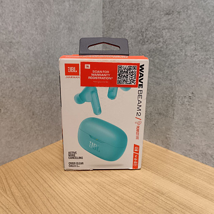 Беспроводные наушники JBL Wave Beam 2, синий Фото 2