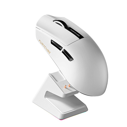 Беспроводная мышь Furycube G9 PRO, белый Фото 1