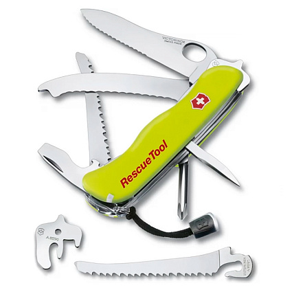 Мультитул Victorinox Rescue Tool, желтый Фото 2