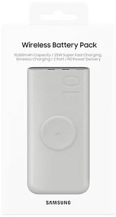 Внешний аккумулятор Samsung EB-U2510 10000 mAh, бежевый (EB-U2510XUEGRU) Фото 5