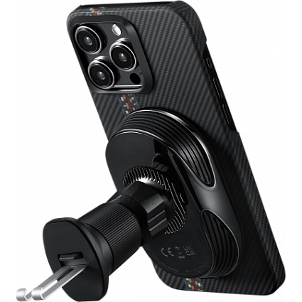 Автомобильный держатель Pitaka MagEZ Car Mount Pro 2 Qi2 (CM2402N) Фото 7