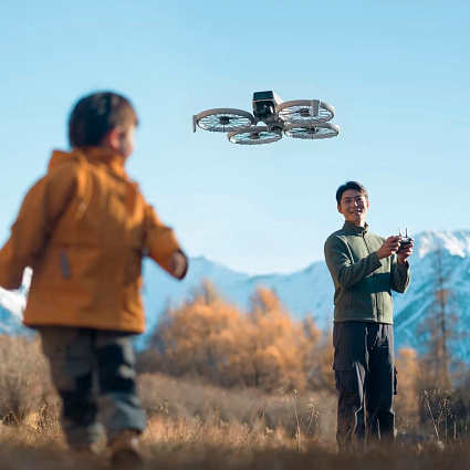 Квадрокоптер DJI Flip Fly More Combo (DJI RC 2), белый Фото 7
