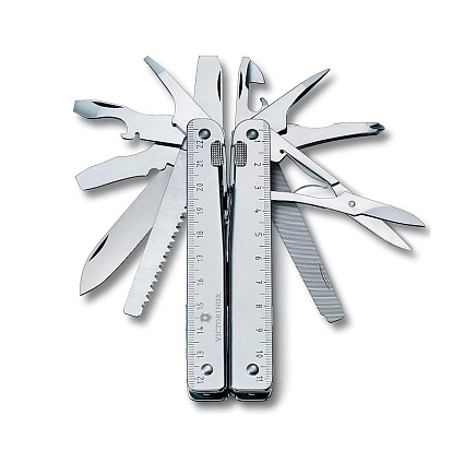 Мультитул Victorinox Swiss Tool X Plus Ratchet, серебристый Фото 7