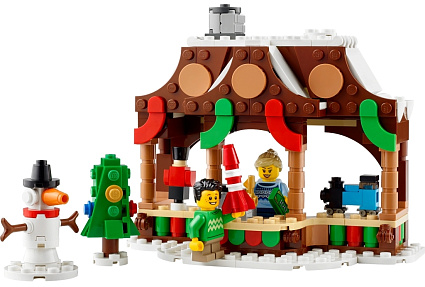 Конструктор LEGO 40602 Зимний рынок Фото 2