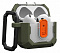 Чехол с карабином UAG Plasma Case для AirPods 4, оливковый (Olive Drab) Фото 1