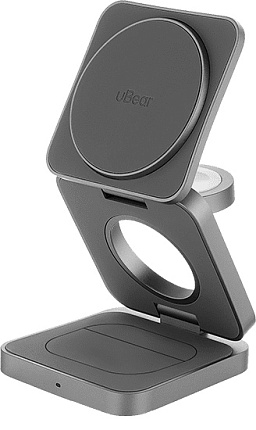Беспроводное зарядное устройство uBear Balance, серый WL09SG31-ADM Фото 4