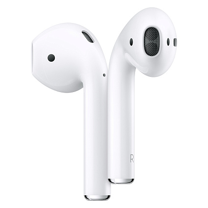 Беспроводные наушники Apple AirPods 2 (с зарядным футляром) MV7N2 Фото 2