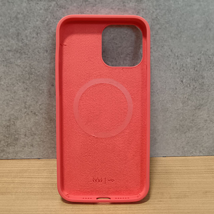 Чехол vlp Silicone case with MagSafe для iPhone 13 Pro Max, коралловый Фото 4