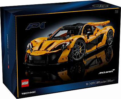 Конструктор LEGO Technic 42172 McLaren P1 Фото 1