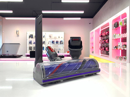 Вертикальный пылесос Dyson V8 Advanced, Silver/Nickel SV25 (UK) Фото 5