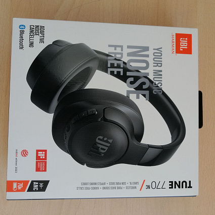 Беспроводные наушники JBL Tune 770NC, черный Фото 2