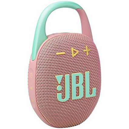 Портативная акустика JBL Clip 5, розовый Фото 1