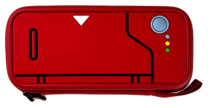 Чехол для Nintendo Switch, красный с кнопками Фото 1