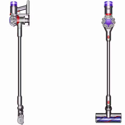 Вертикальный пылесос Dyson V8 Advanced, Silver/Nickel (UK) Фото 3