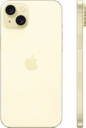 Смартфон Apple iPhone 15 Plus Dual Sim 256Гб, (Желтый) Yellow Фото 2