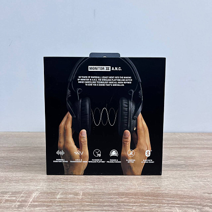 Беспроводные наушники Marshall Monitor 3 A.N.C, черный Фото 3