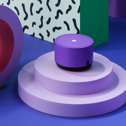 Умная колонка Яндекс.Станция Лайт, Фиолетовый Фото 3
