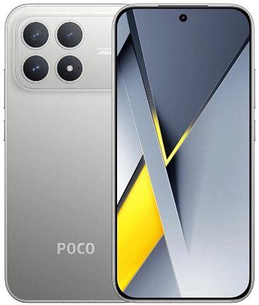 Смартфон Poco F8 Pro 12/512 ГБ, серебристый Фото 1