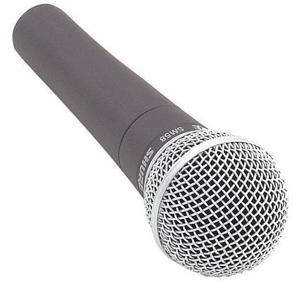 Микрофон Shure SM58-LCE, черный Фото 2