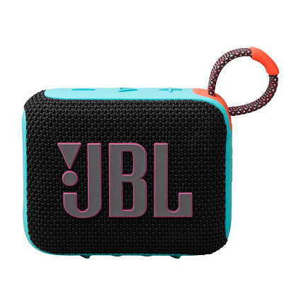 Портативная колонка JBL GO 4, черный/оранжевый Фото 2