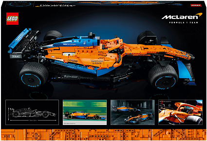 Конструктор LEGO Technic 42141 Гоночный автомобиль McLaren Formula 1 Фото 5