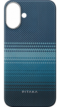 Чехол PITAKA Tactile Woven case для iPhone 16, Moonrise (KI1601M) Фото 1
