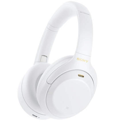 Беспроводные наушники Sony WH-1000XM4, белый Фото 1