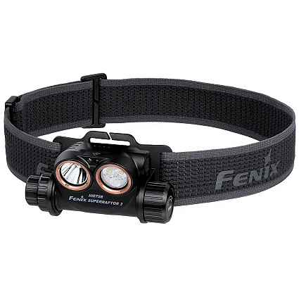 Налобный фонарь Fenix HM75R SUPERRAPTOR 3, черный Фото 2